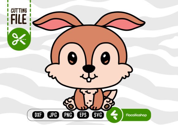 A Woodland Hare SVG for Crafters & Business Graphics