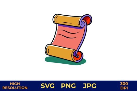 Ancient Scroll Vector: Parchment Graphics & Illustrations
