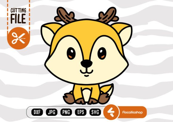Woodland Creatures Deer SVG: A Graphic Design Asset Review